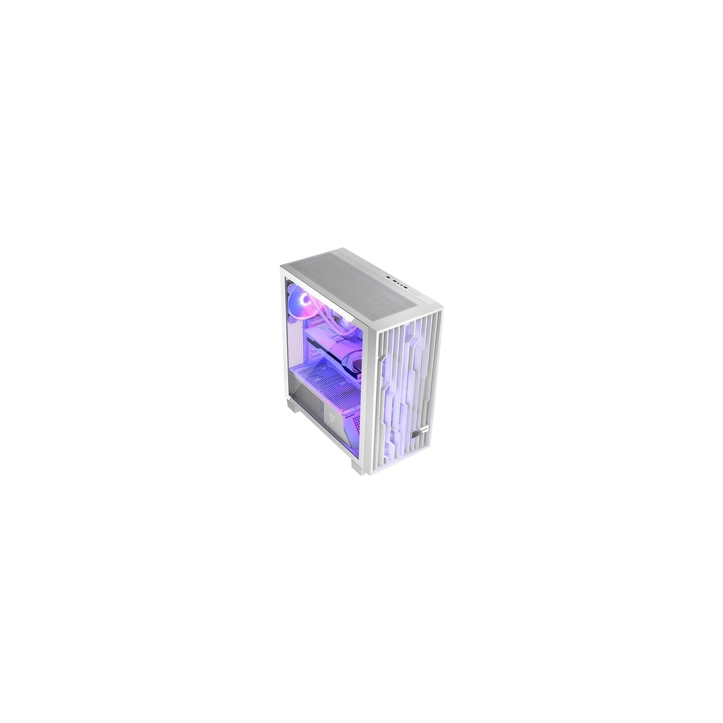Modecom Computer case Volcano Perun Apex ARGB Midi white