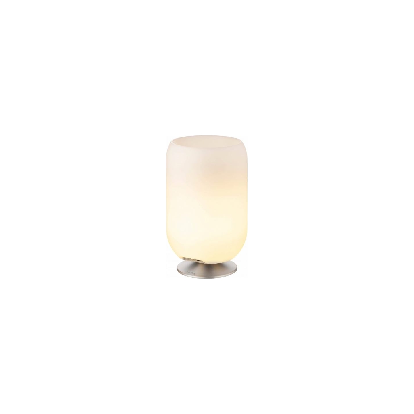 Kooduu LED lamp with speaker and cooler Atmos silver
