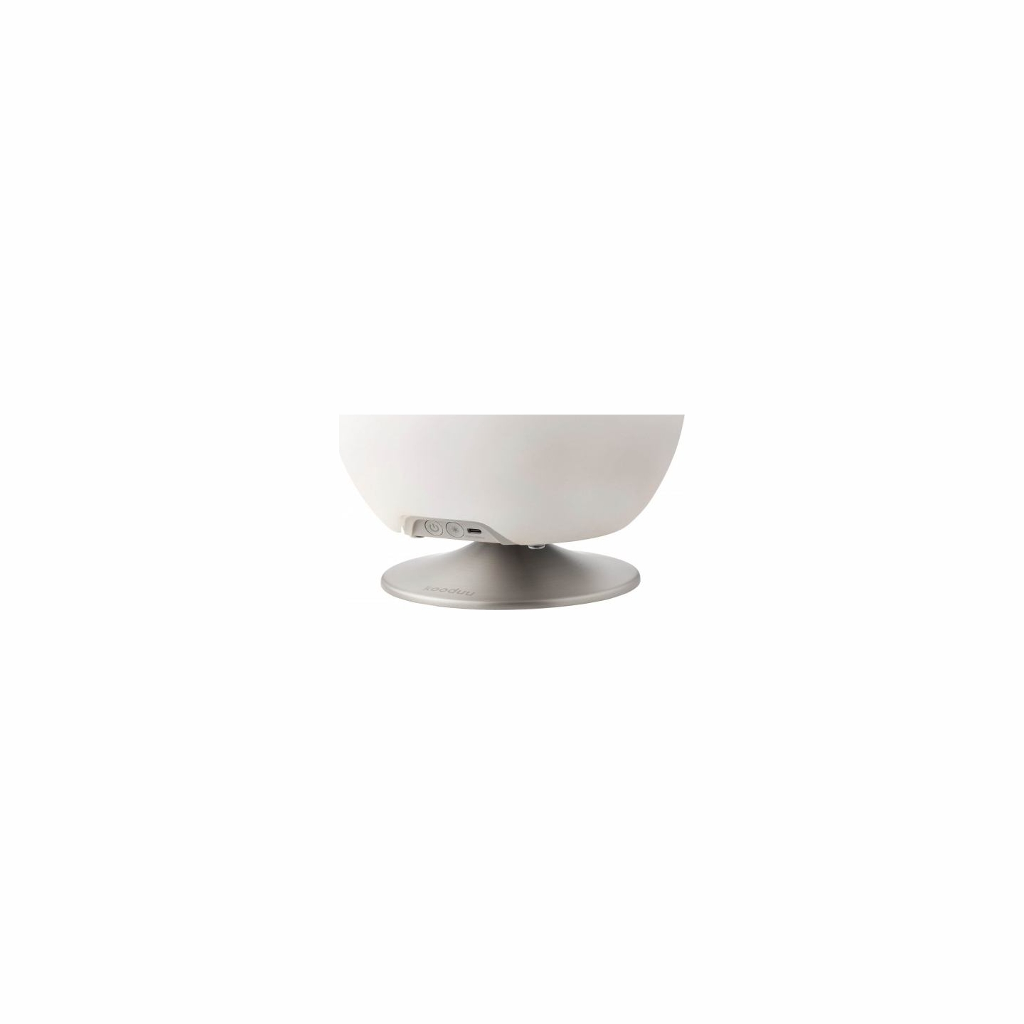 Kooduu LED lamp with speaker and cooler Atmos silver