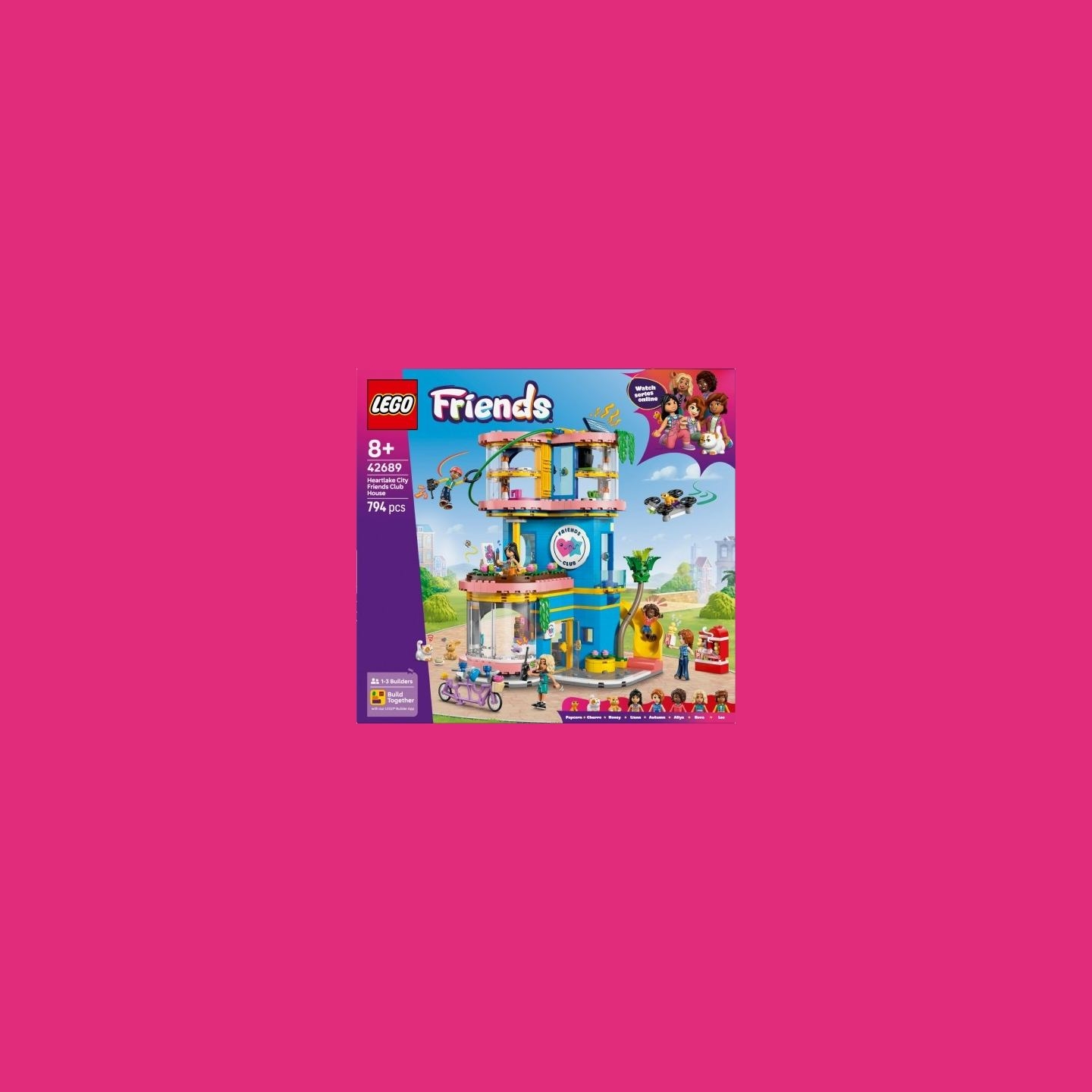 Lego Blocks Friends 42689 Heartlake City Friends Club House