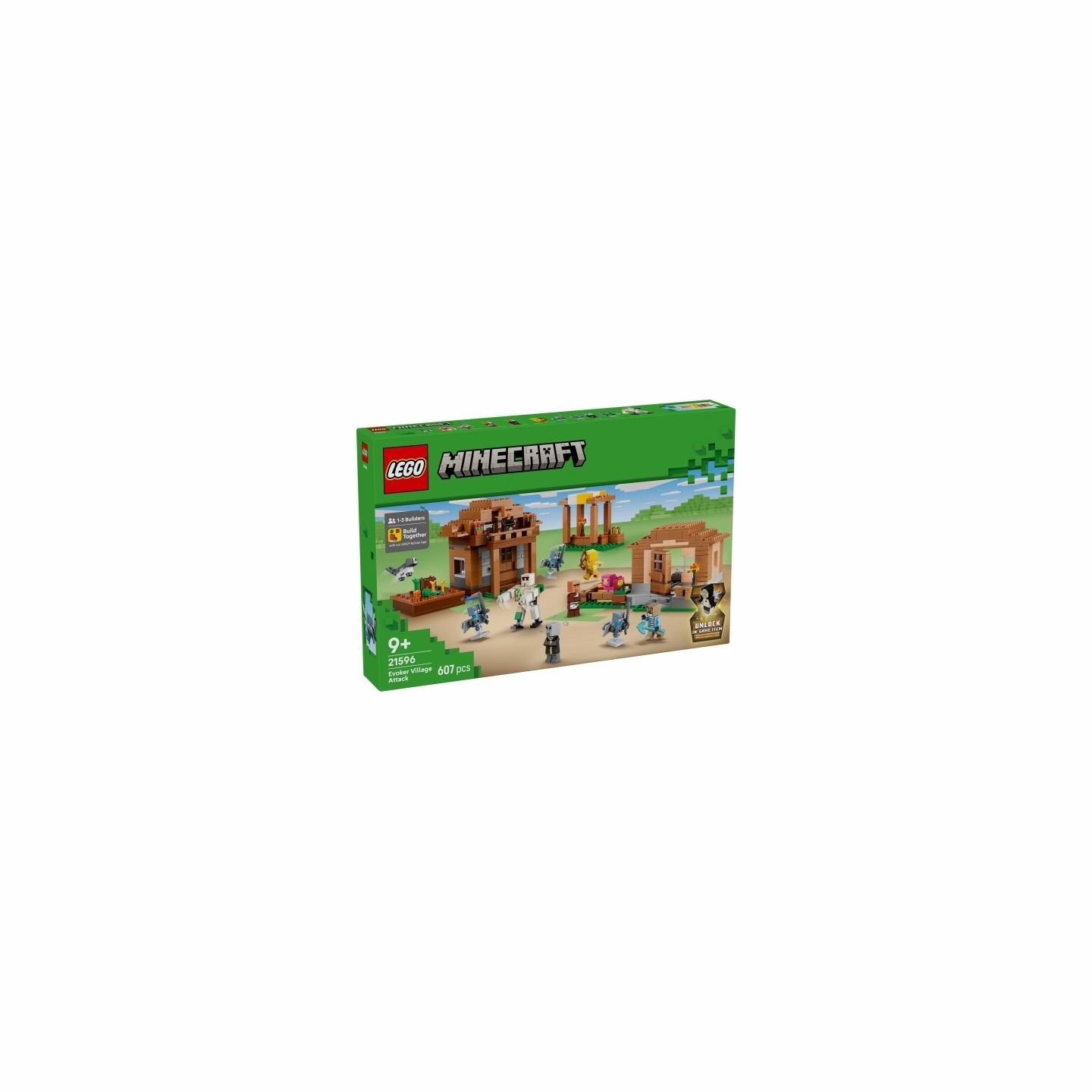 Lego Blocks Minecraft 21596 Evoker Village Attack