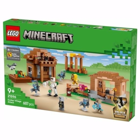Lego Blocks Minecraft 21596 Evoker Village Attack