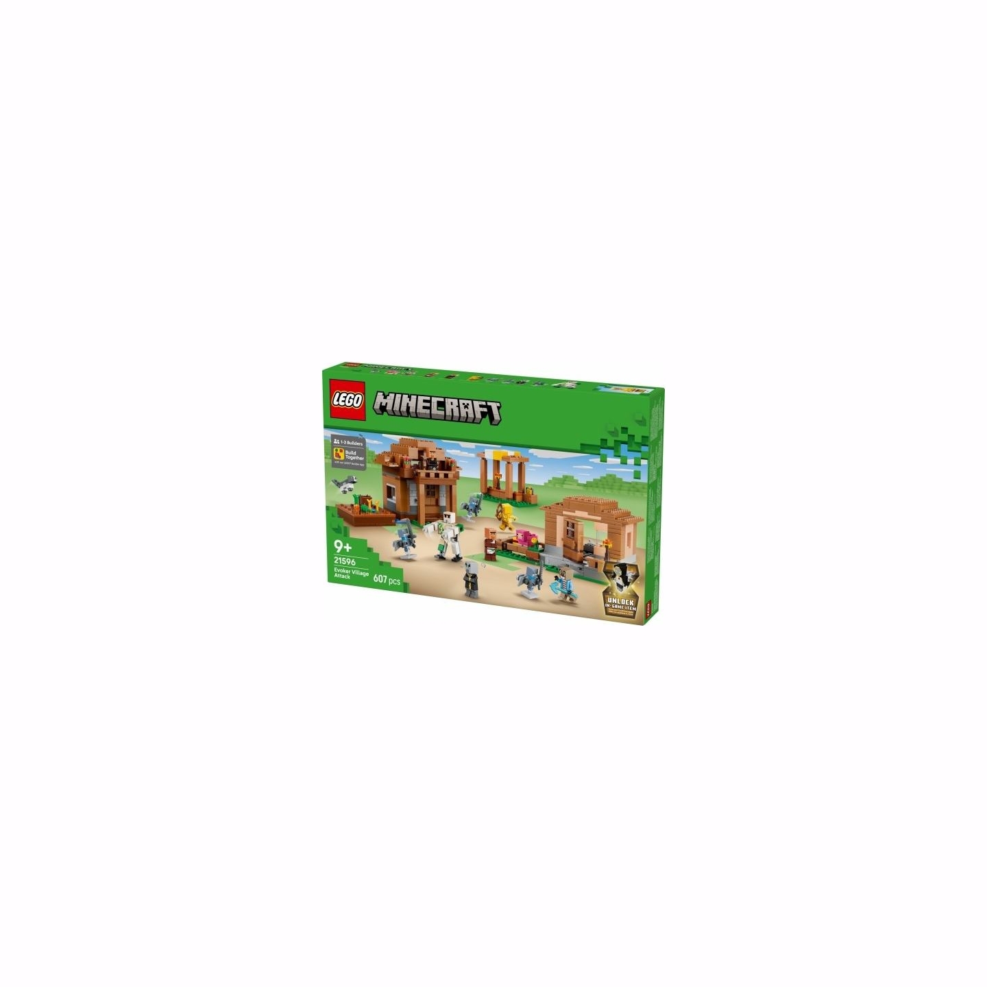 Lego Blocks Minecraft 21596 Evoker Village Attack