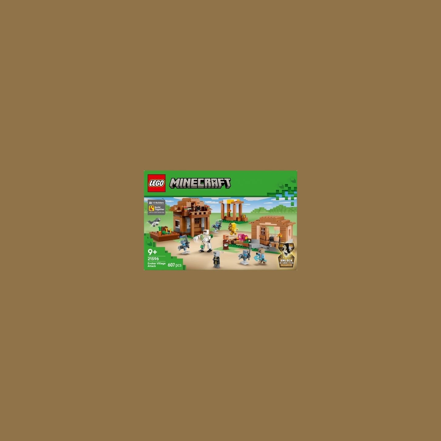 Lego Blocks Minecraft 21596 Evoker Village Attack