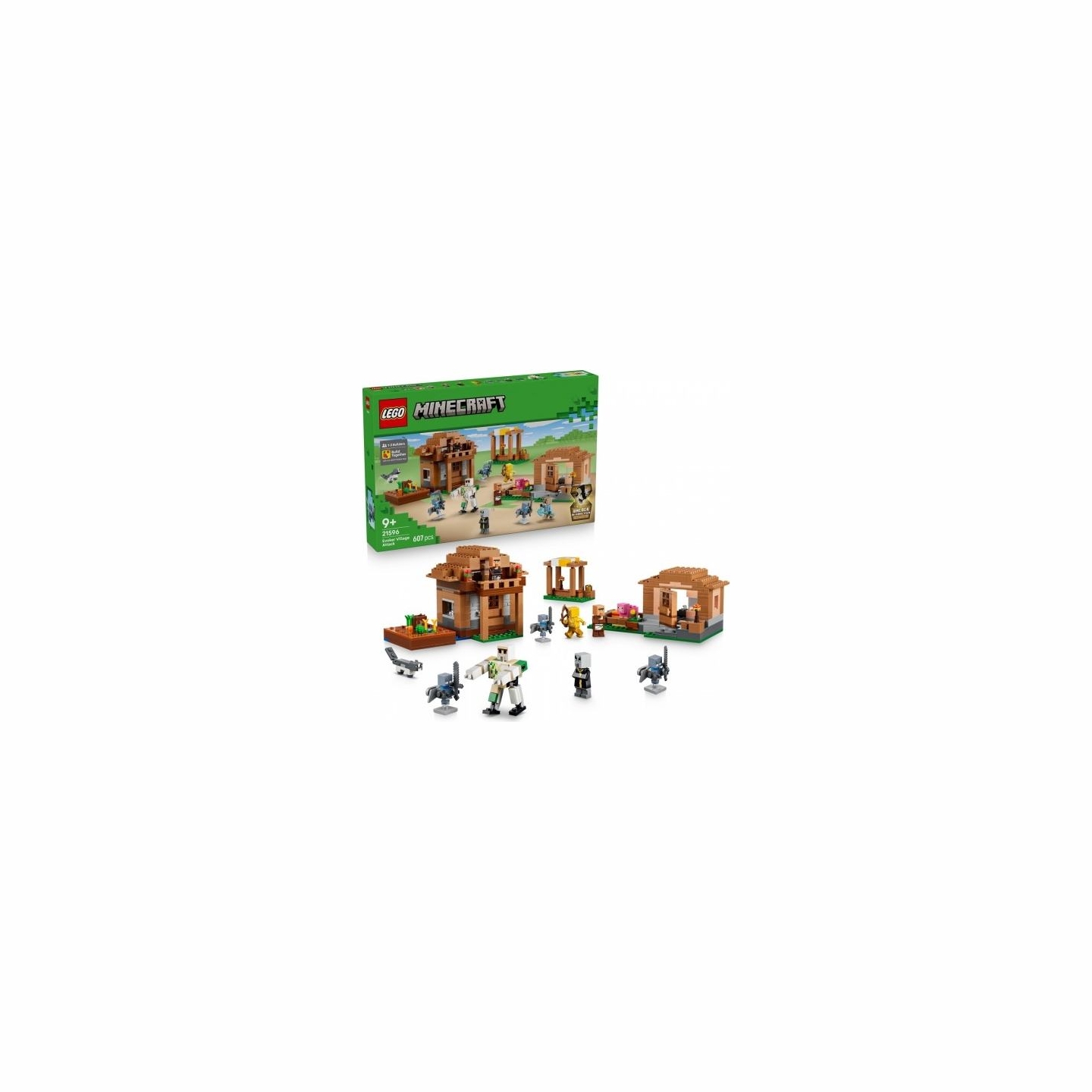Lego Blocks Minecraft 21596 Evoker Village Attack