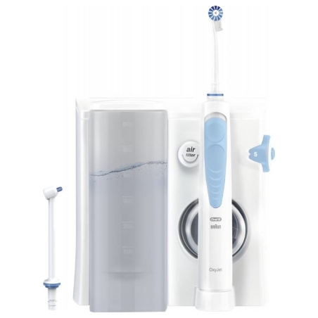 Oral-B Dental Irrigator | OxyJet MD20 | 600 ml | Number of heads 2 | White