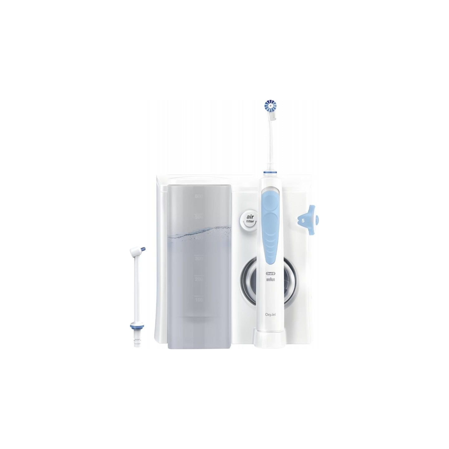 Oral-B Dental Irrigator | OxyJet MD20 | 600 ml | Number of heads 2 | White