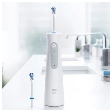 Oral-B Dental Irrigator | OxyJet MD20 | 600 ml | Number of heads 2 | White