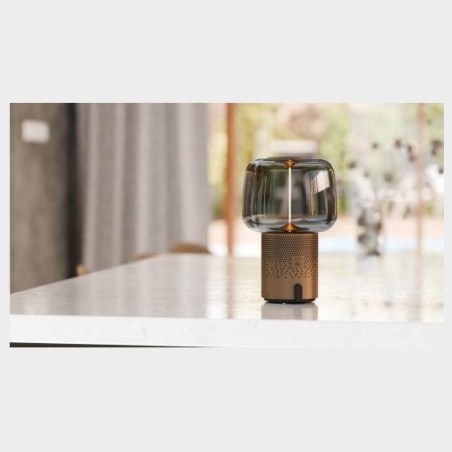 Kooduu Portable lamp with speaker Serena Play grey