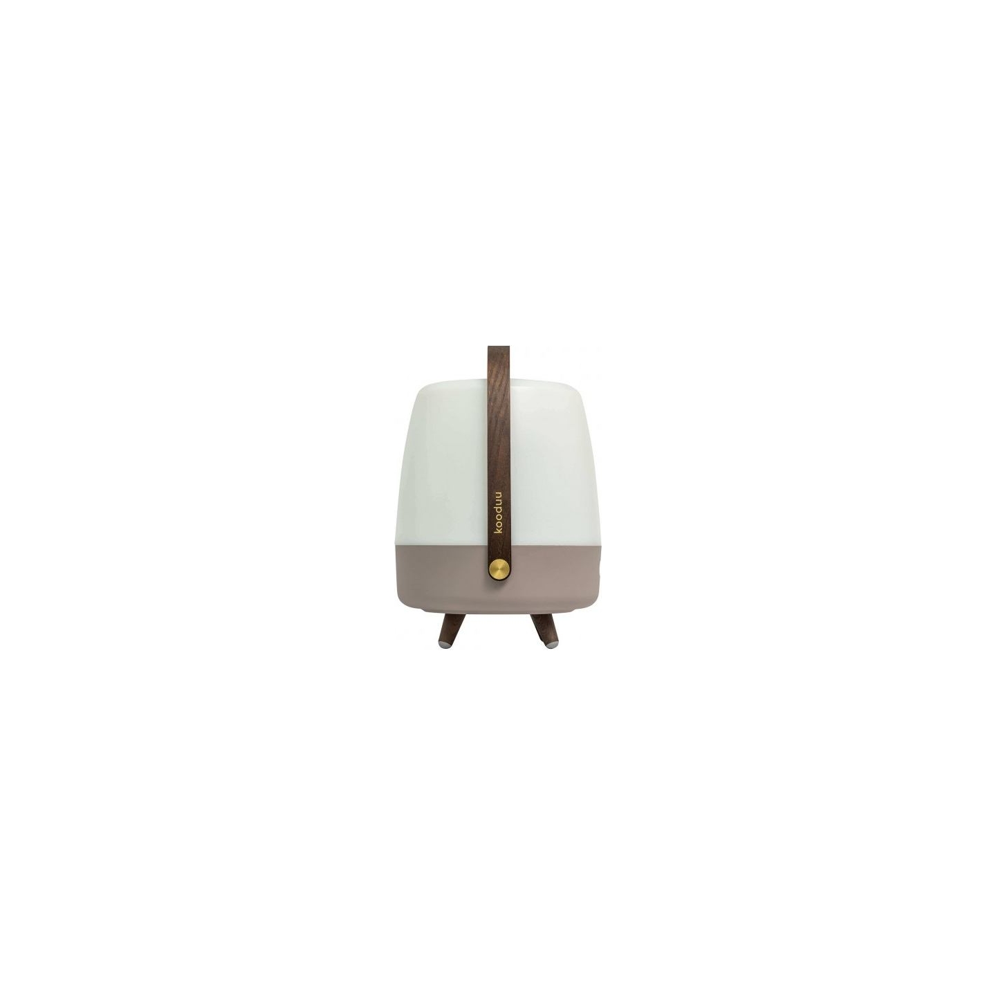 Kooduu Portable lamp with speaker Lite-Up Play grey