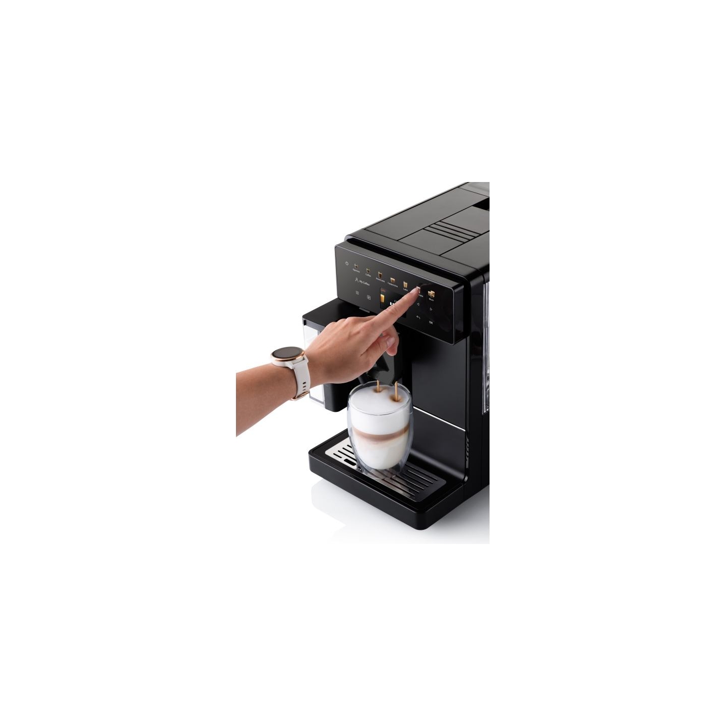 ETA | Coffee Machine | ETA918090000 Acorto | Pump pressure 19 bar | Built-in milk frother | Automatic | 1400 W | Black