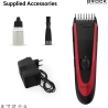 Brock BHC 2001 Hair Clipper, Black/Red