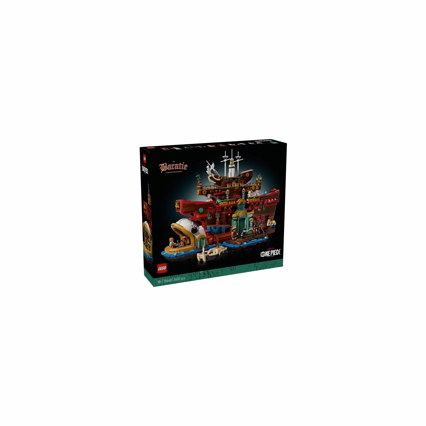 Lego Bricks One Piece 75640 The Baratie Floating Restaurant