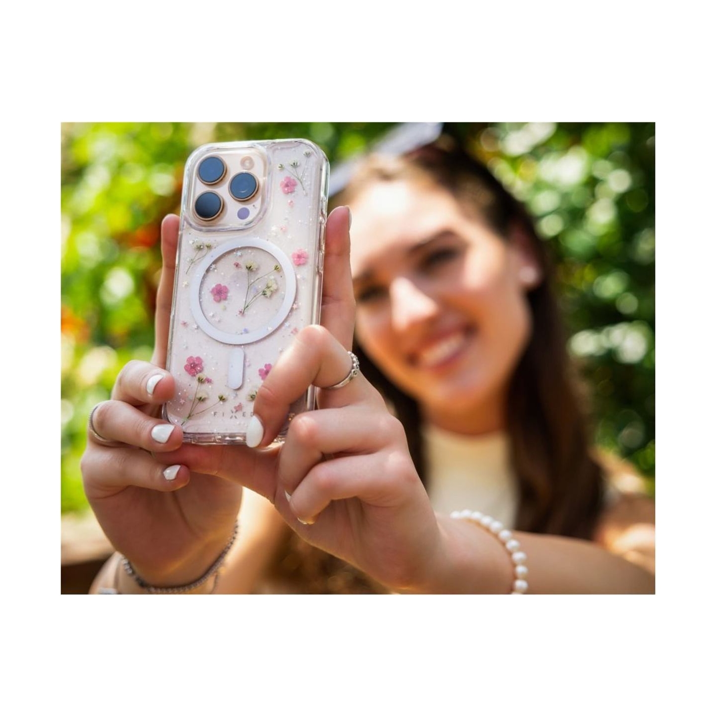 Fixed MagBloom for Apple iPhone 17 Pro Max, Blush Plum | Fixed