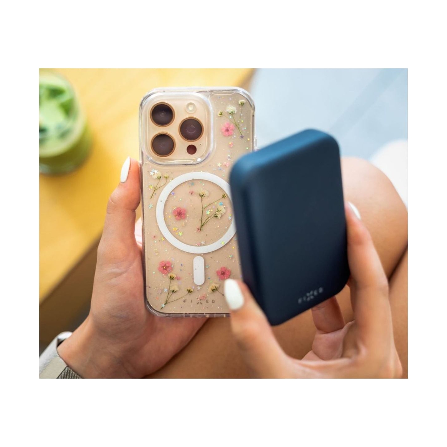 Fixed MagBloom for Apple iPhone 17 Pro Max, Blush Plum | Fixed