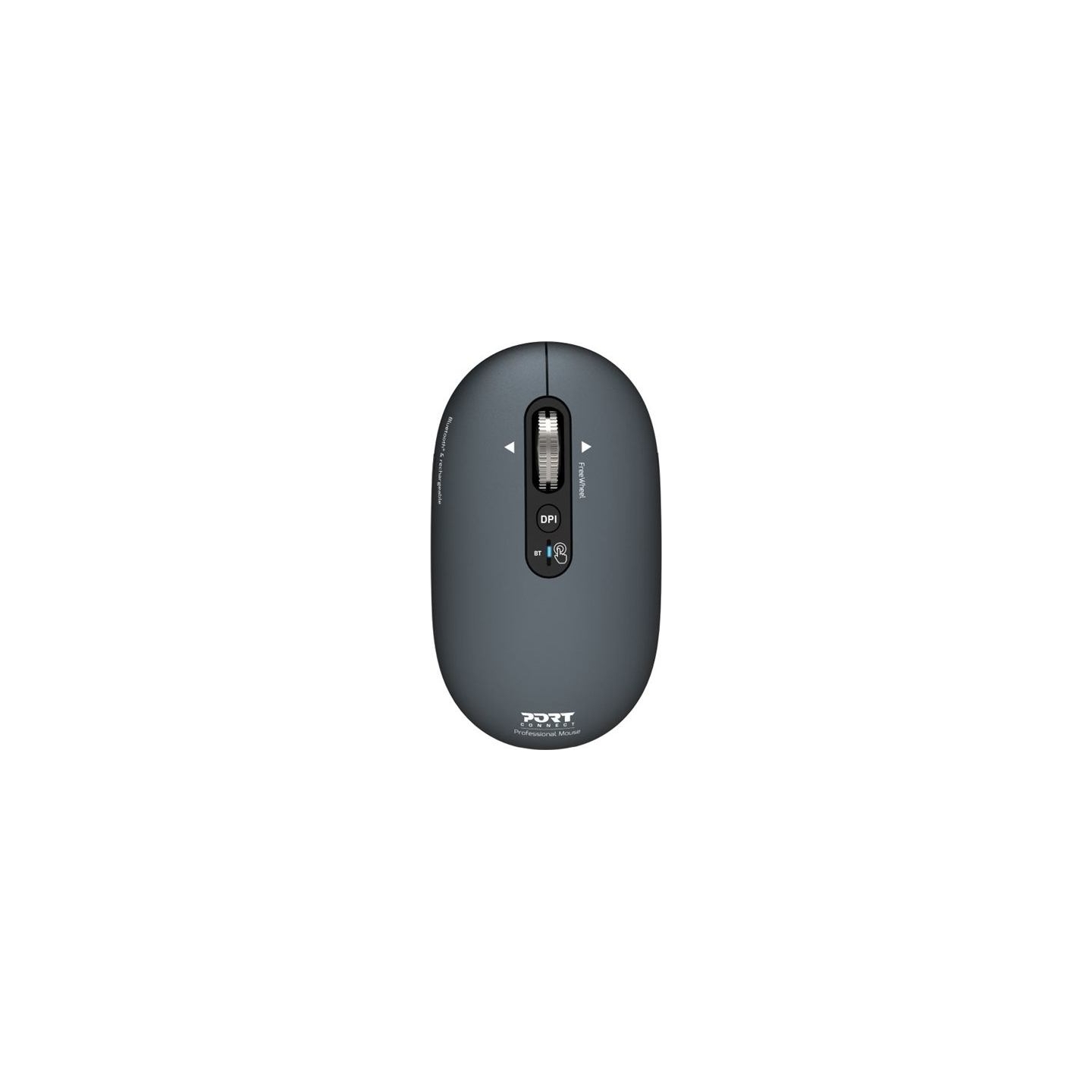 Port Connect Mouse | PURE MAC | Wireless | Bluetooth | Gray