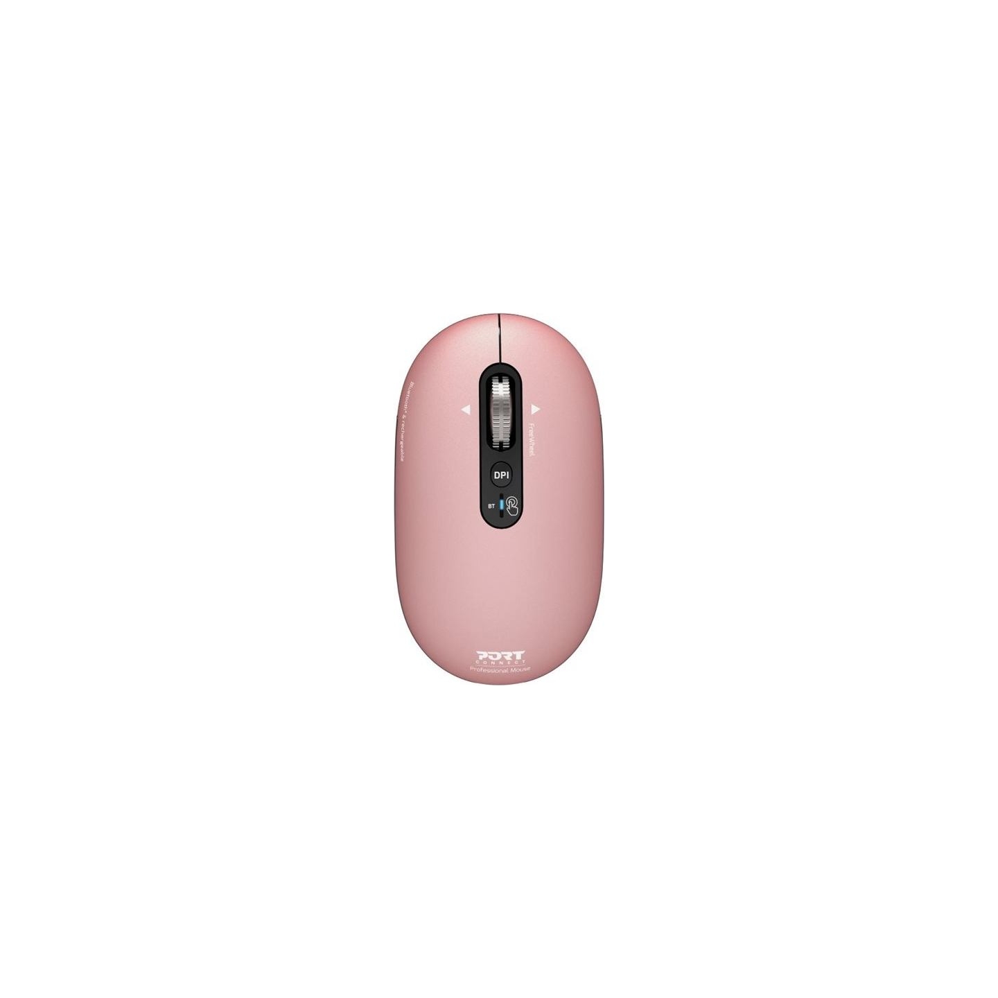 Port Connect Mouse | PURE MAC | Wireless | Bluetooth | Pink