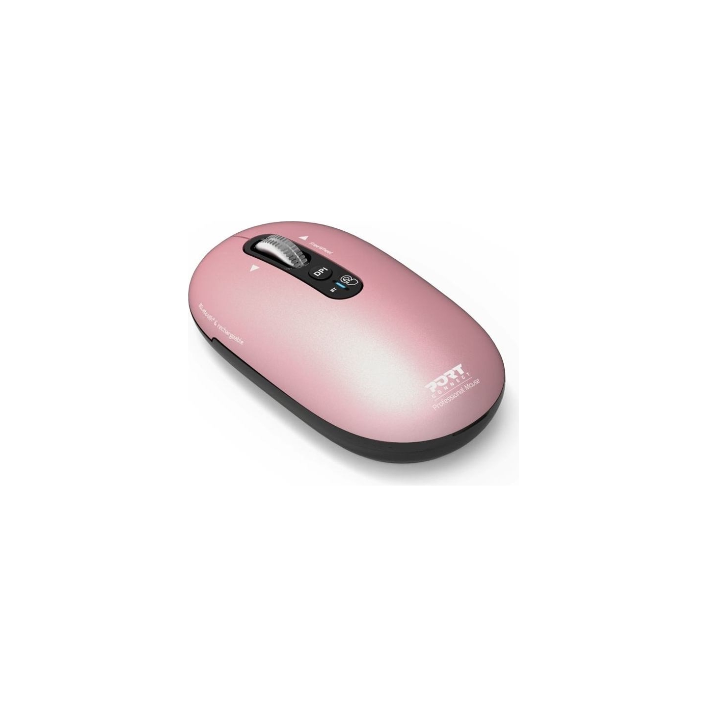 Port Connect Mouse | PURE MAC | Wireless | Bluetooth | Pink