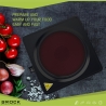 Brock EP 100 BK Single Ring Electric Hob 1500W, Black