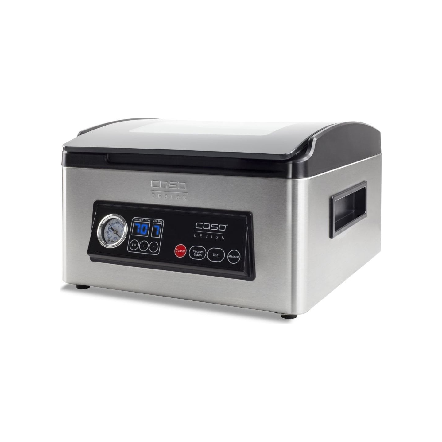 Caso | Chamber Vacuum sealer | VacuChef 70 | Power 350 W | Stainless steel