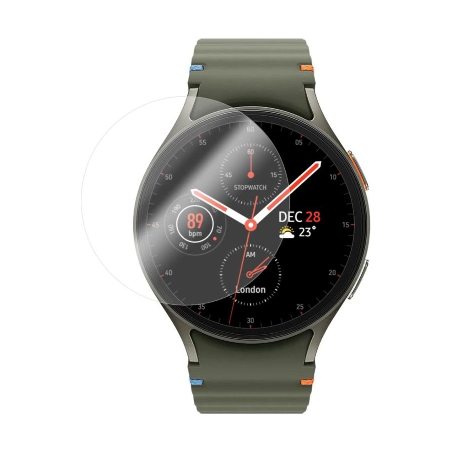 Fixed | Protective tempered glass for smartwatch Samsung Galaxy Watch 7 (40mm), 2pcs | Clear