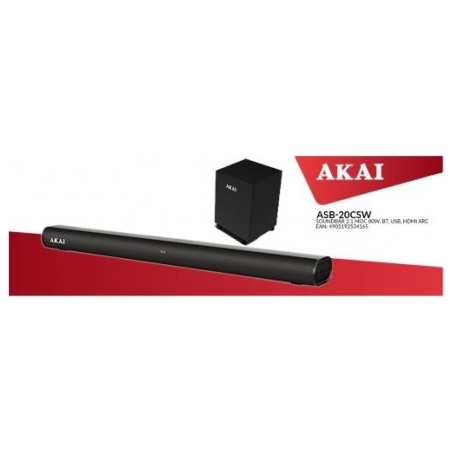 Akai Soundbar ASB-20CSW 2.1 80W