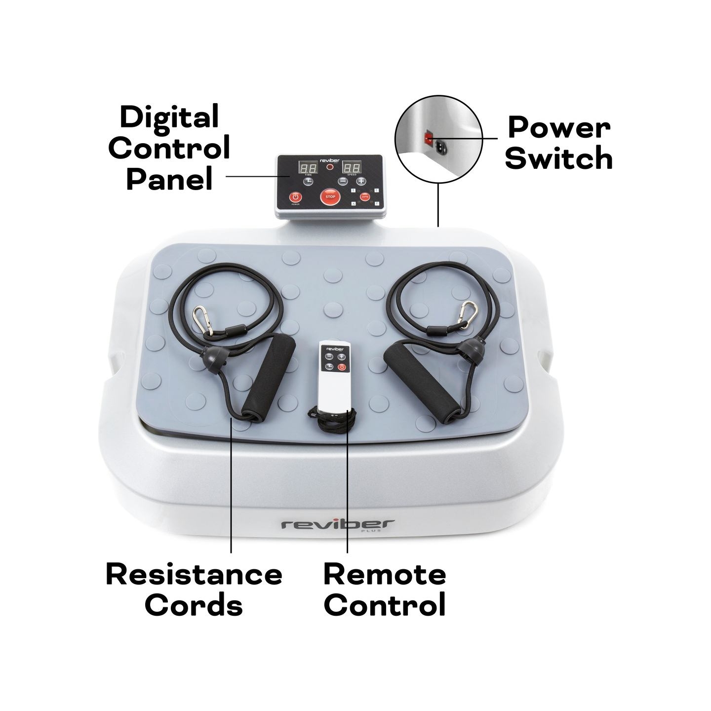 Reviber Plus Oscilatting Vibration Plate Exerciser ER02