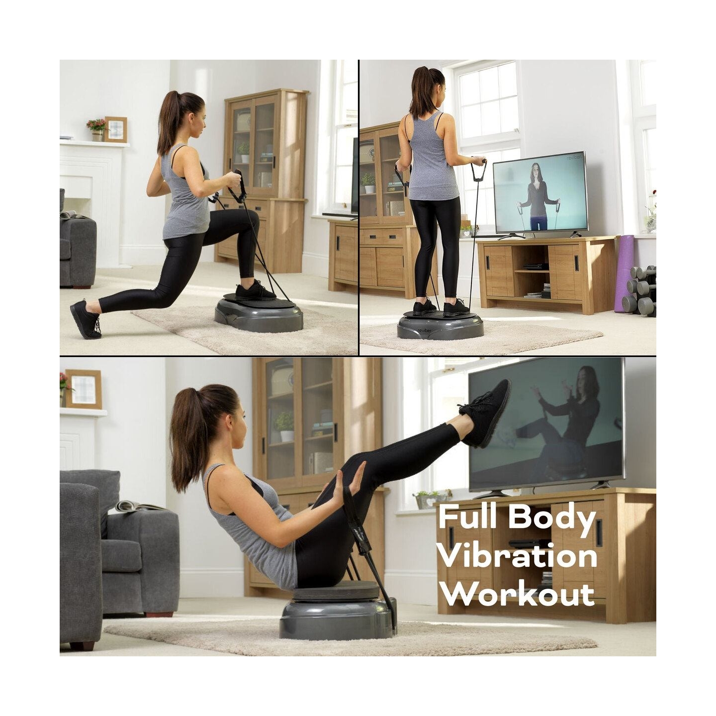 Reviber Fusion Oscilatting Vibration Plate Exerciser ER07