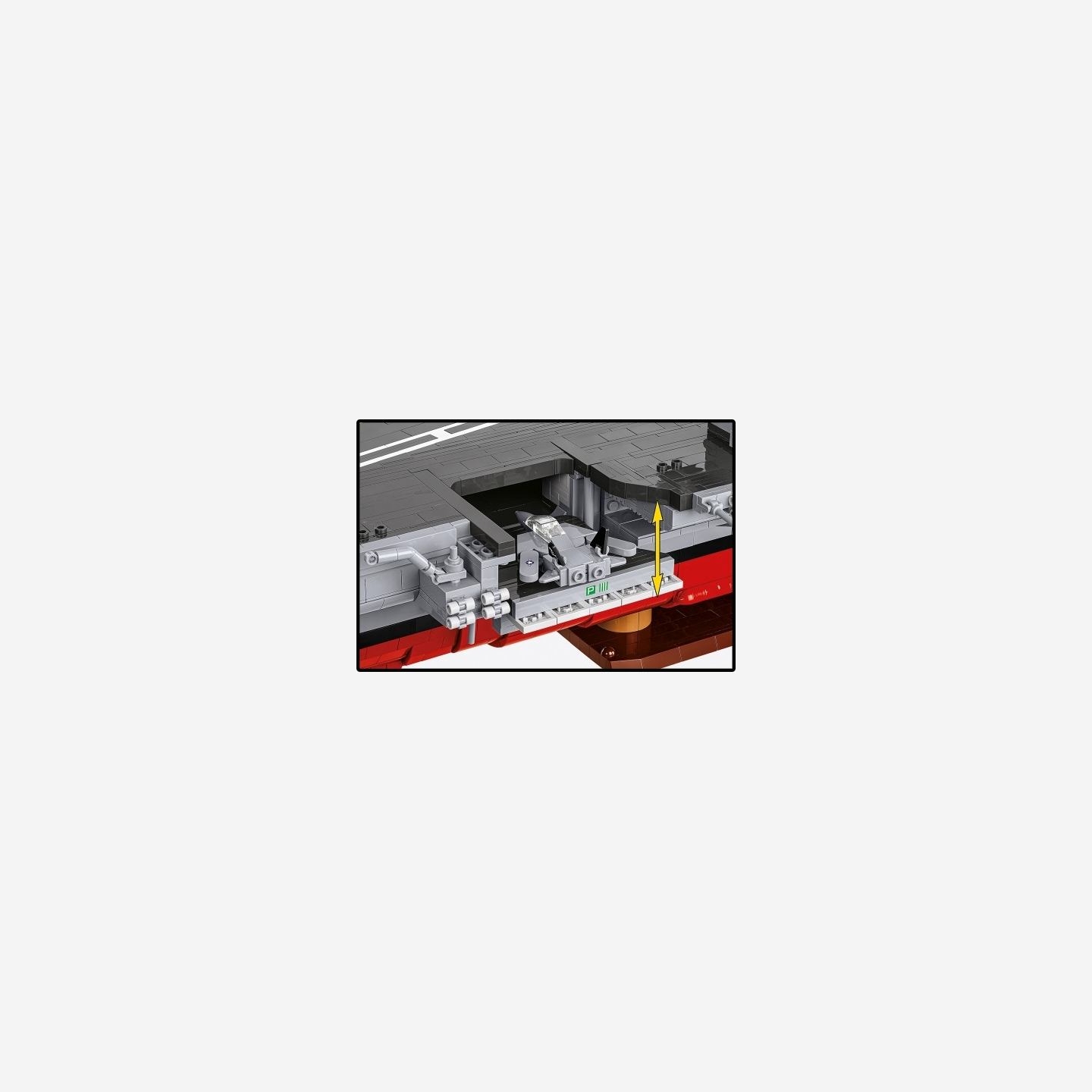 Cobi Klocki Blocks CVN-65 Aircraft Carrier 6131 blocks