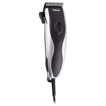 Tristar | Hair trimmer | Step precise 3 - 12 mm | Black/ stainless steel