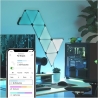 Nanoleaf Shapes Black Mini Triangles Expansion Pack (10 panels)