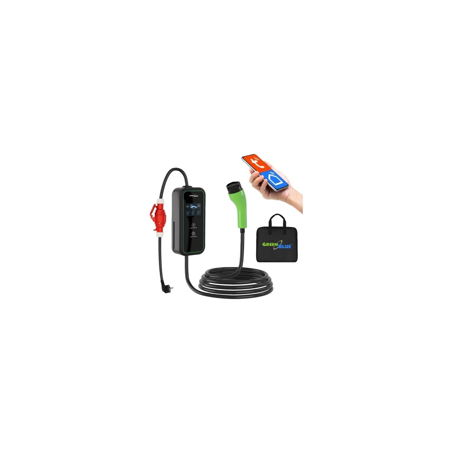 Greenblue Portable EV/PHEV charger GB1100.