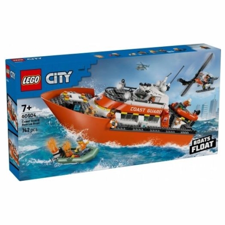 Lego Blocks City 60504 Coast Guard Rescue Boat and amp: Helicopter