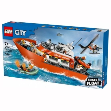 Lego Blocks City 60504 Coast Guard Rescue Boat and amp: Helicopter