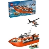 Lego Blocks City 60504 Coast Guard Rescue Boat and amp: Helicopter