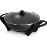 Tristar | Electric Wok | PZ-9130 | 1500 W | Stainless steel | 4.5 L | Black