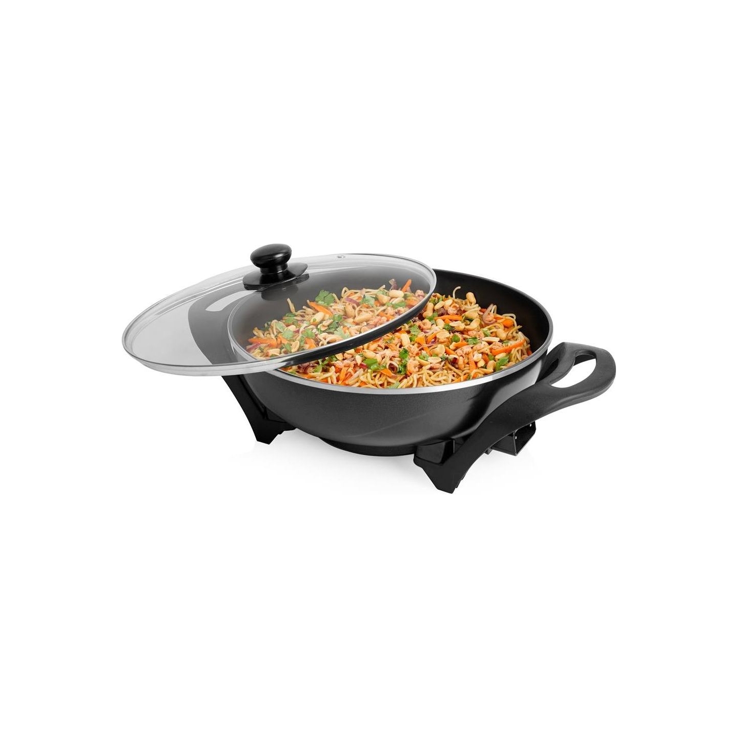 Tristar | Electric Wok | PZ-9130 | 1500 W | Stainless steel | 4.5 L | Black