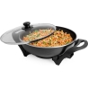 Tristar | Electric Wok | PZ-9130 | 1500 W | Stainless steel | 4.5 L | Black