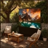 Maclean Portable projection screen 100 inch MC-964