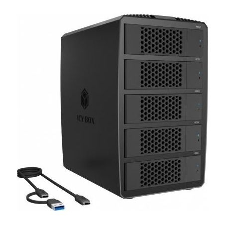 Icybox System RAID IB-RD3705-CU3 RAID-System for 5 HDDs