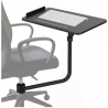 Maclean Keyboard tray for mounting on chair MC-139