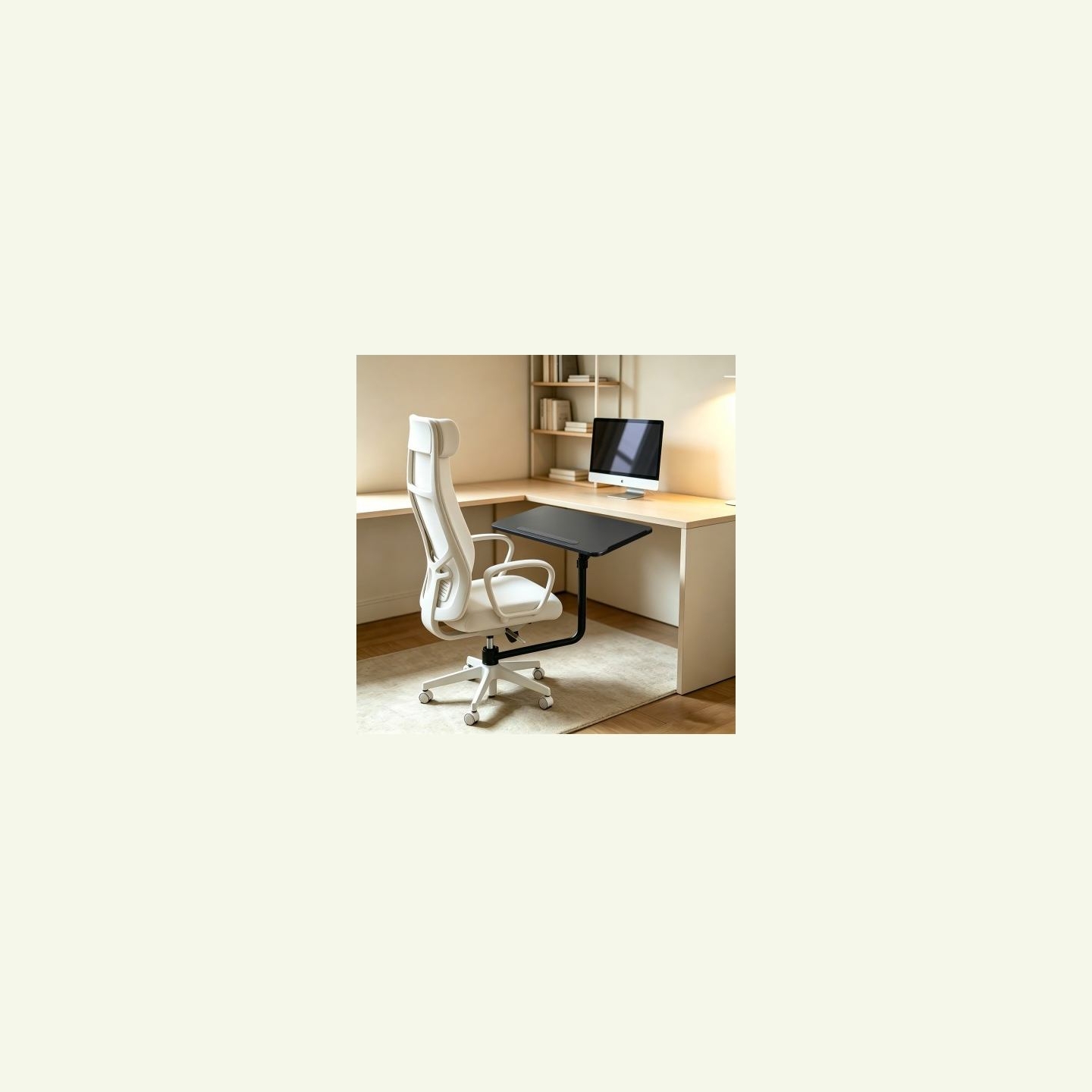 Maclean Keyboard tray for mounting on chair MC-139