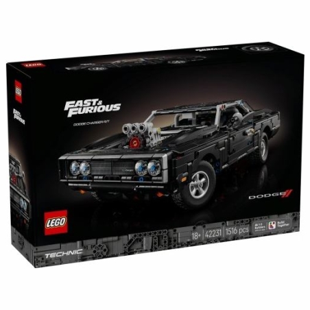 Lego Blocks Technic 42231 Fast and Furious Dodge Charger R/T