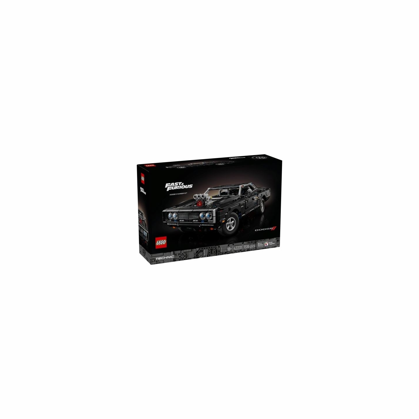 Lego Blocks Technic 42231 Fast and Furious Dodge Charger R/T
