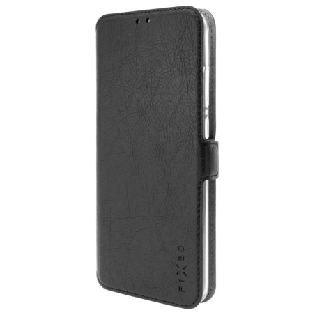 Fixed Topic | Book case | Xiaomi | Redmi Note 14 | Leather | Black