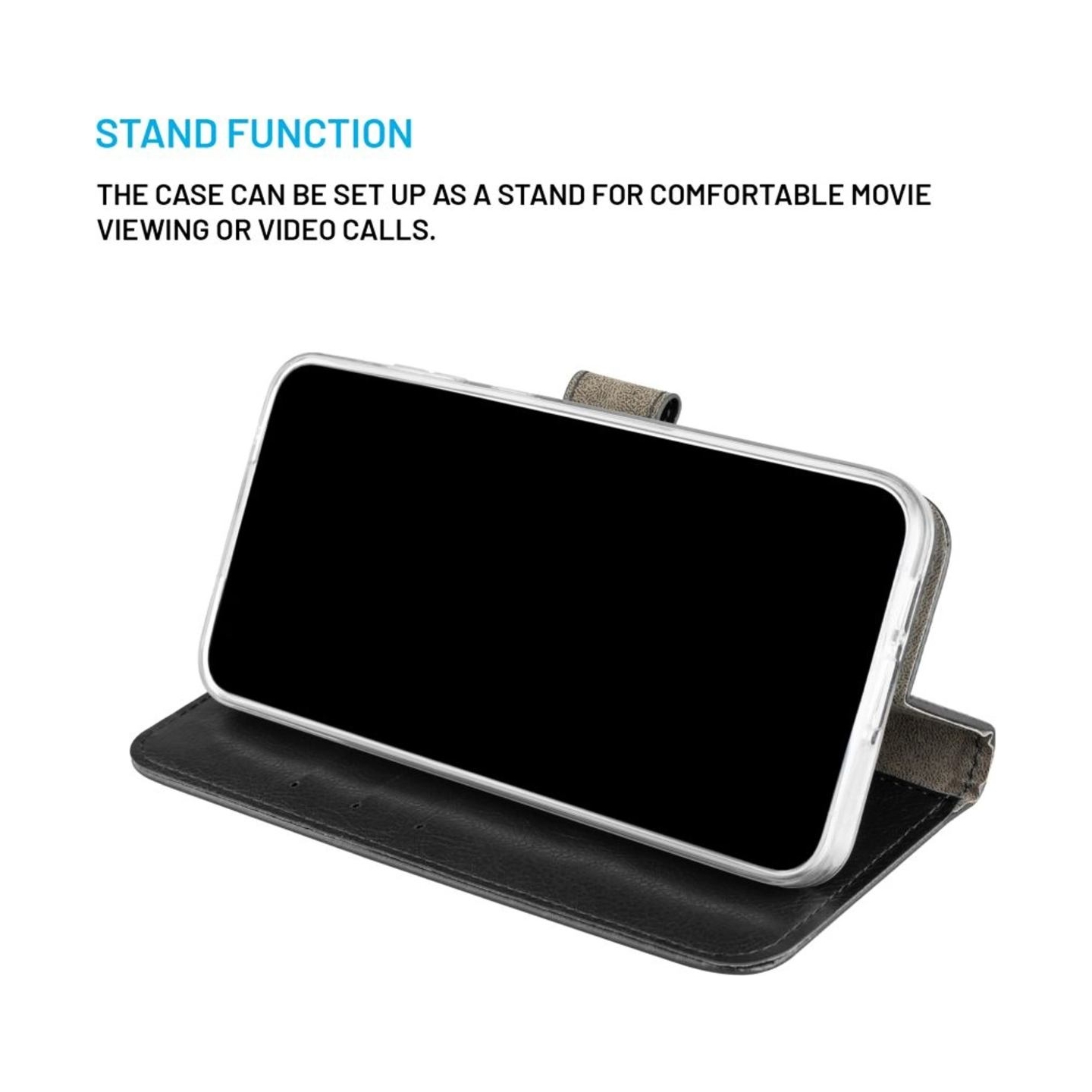 Fixed Opus | Book Case | Xiaomi | Redmi 15C 4G/5G | Leather | Black