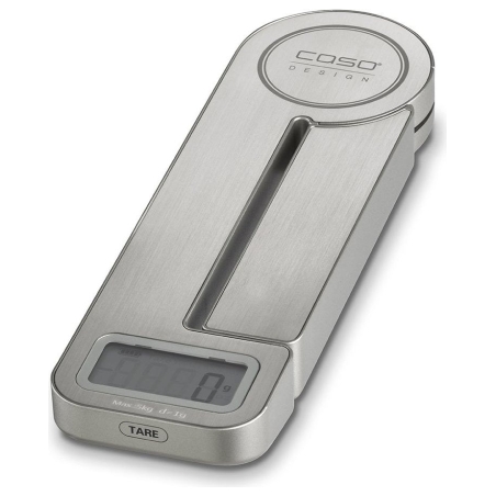 Caso | Scales | KitchenEcostyle | Maximum weight (capacity) 5 kg | Graduation 1 g | Display type LCD | Stainless steel