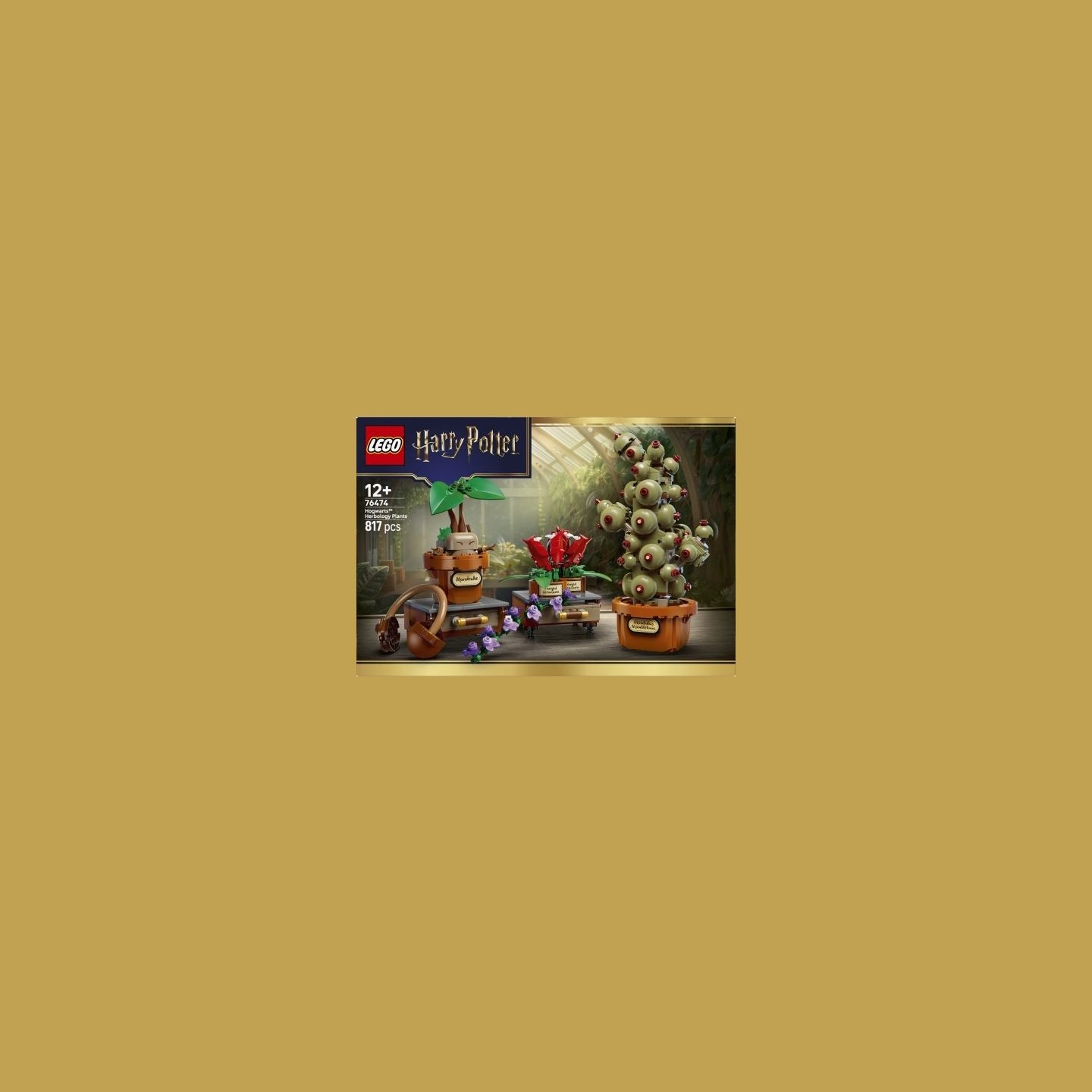 Lego Harry Potter 76474 Hogwarts Herbology Plants Blocks
