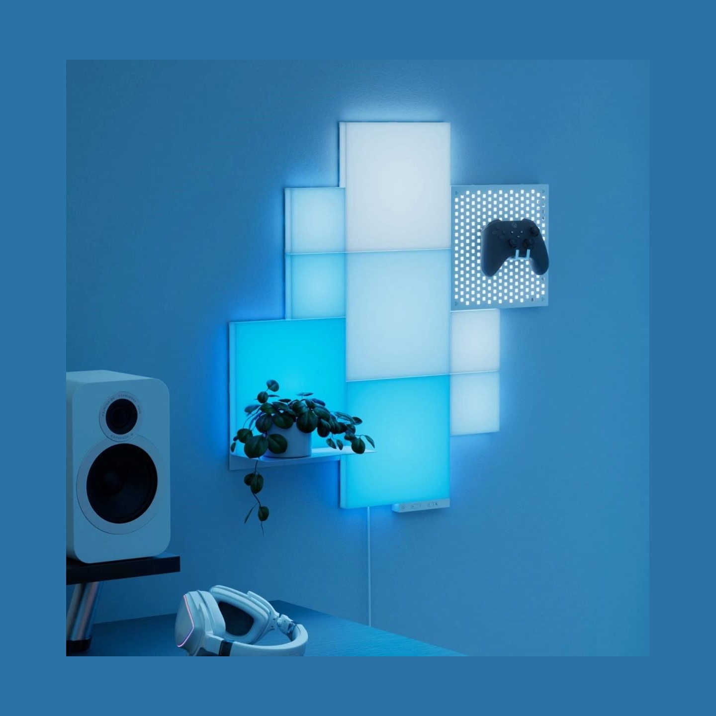 Nanoleaf Blocks Combo Starter Kit (10 Pack) | 16M+ colours