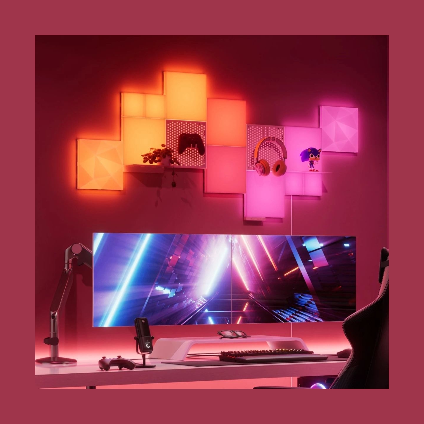 Nanoleaf Blocks Combo Starter Kit (10 Pack) | 16M+ colours